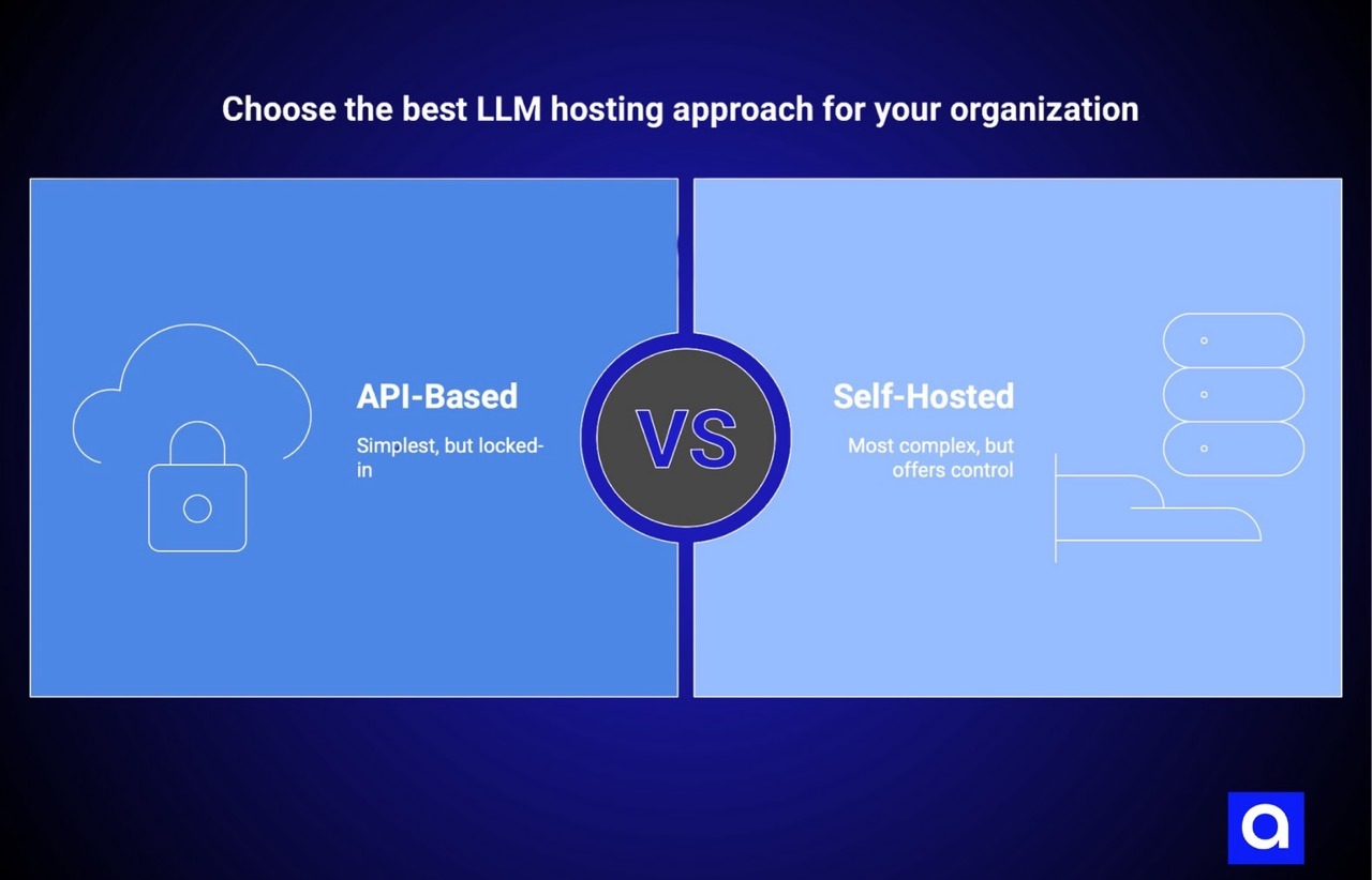 self-hosted vs api-based