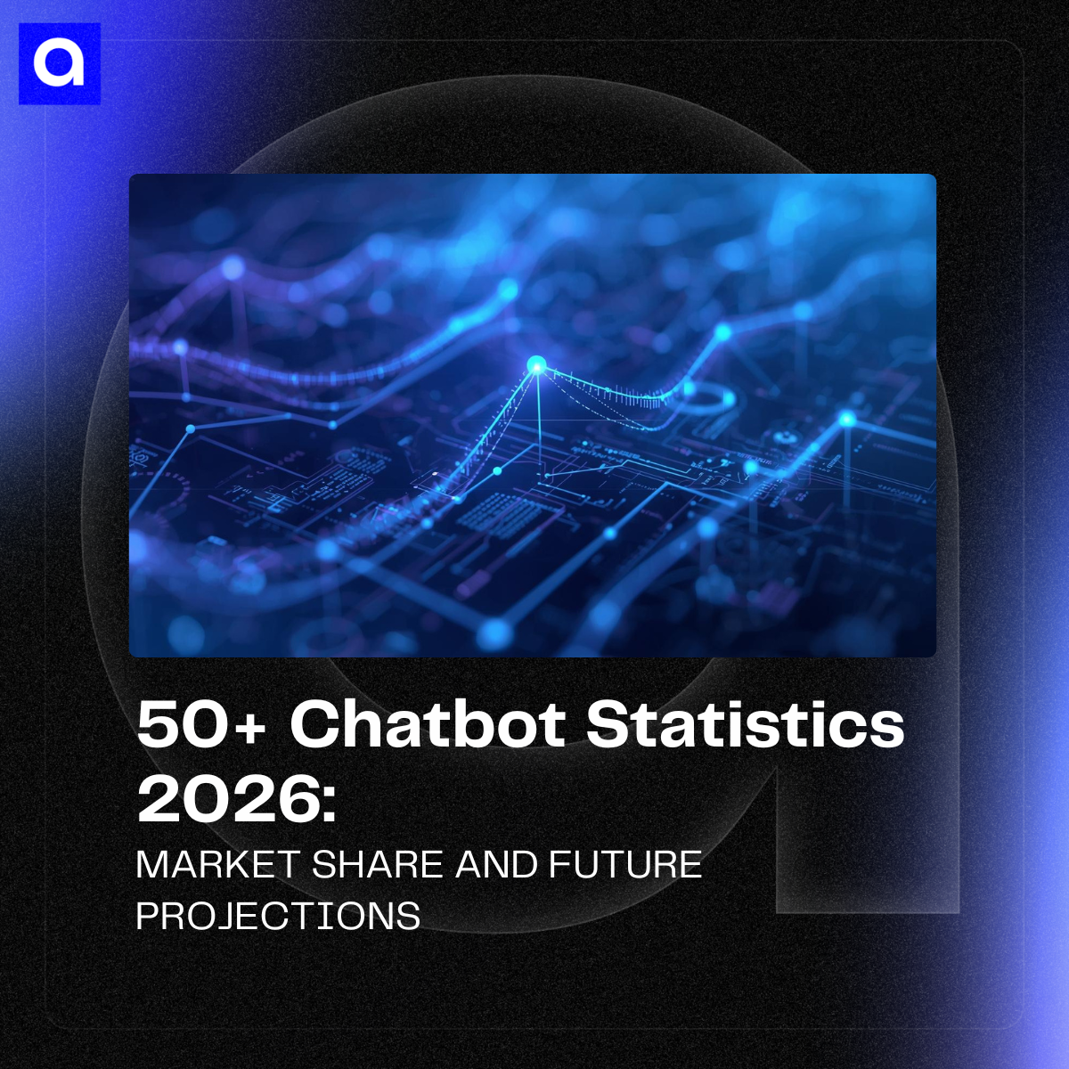 $8 back for every $1 spent. 91% of mid-size businesses already use chatbots. Get 50+ data points on chatbot growth, market share, and ROI in 2026.