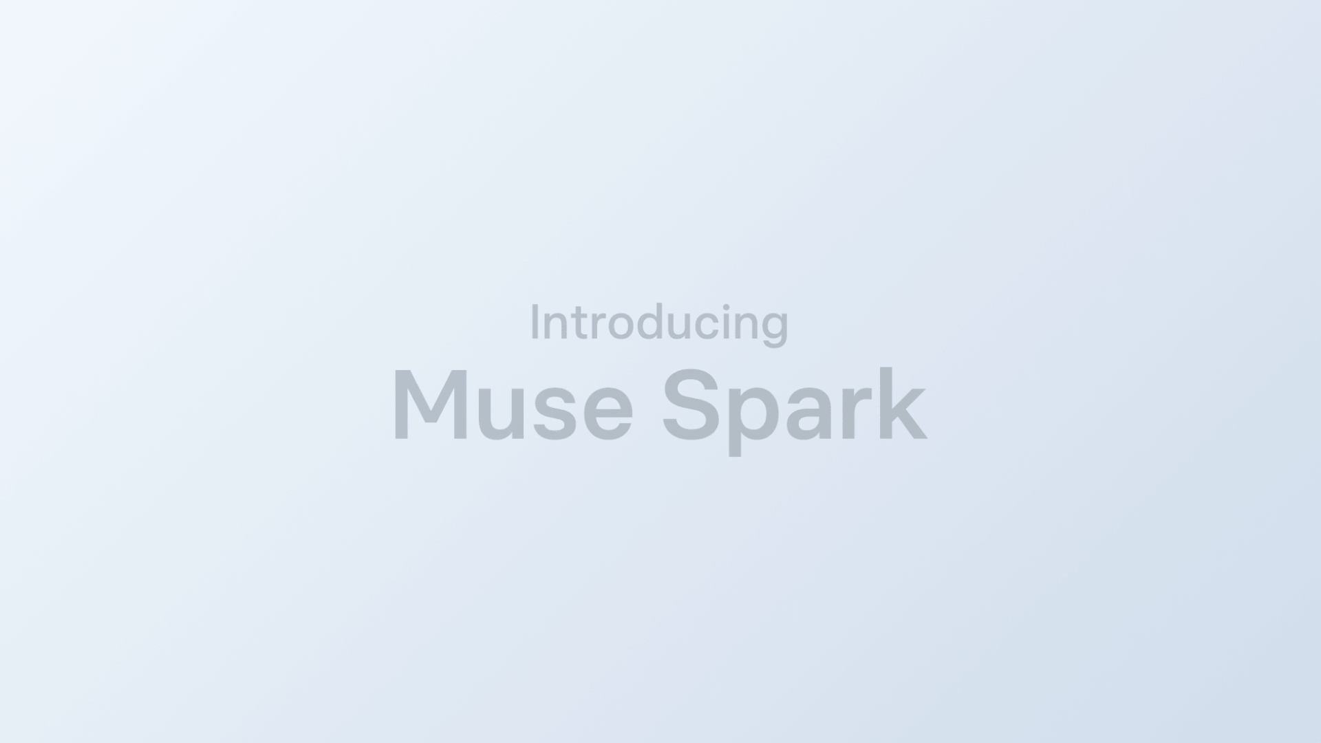 Meta Muse Spark