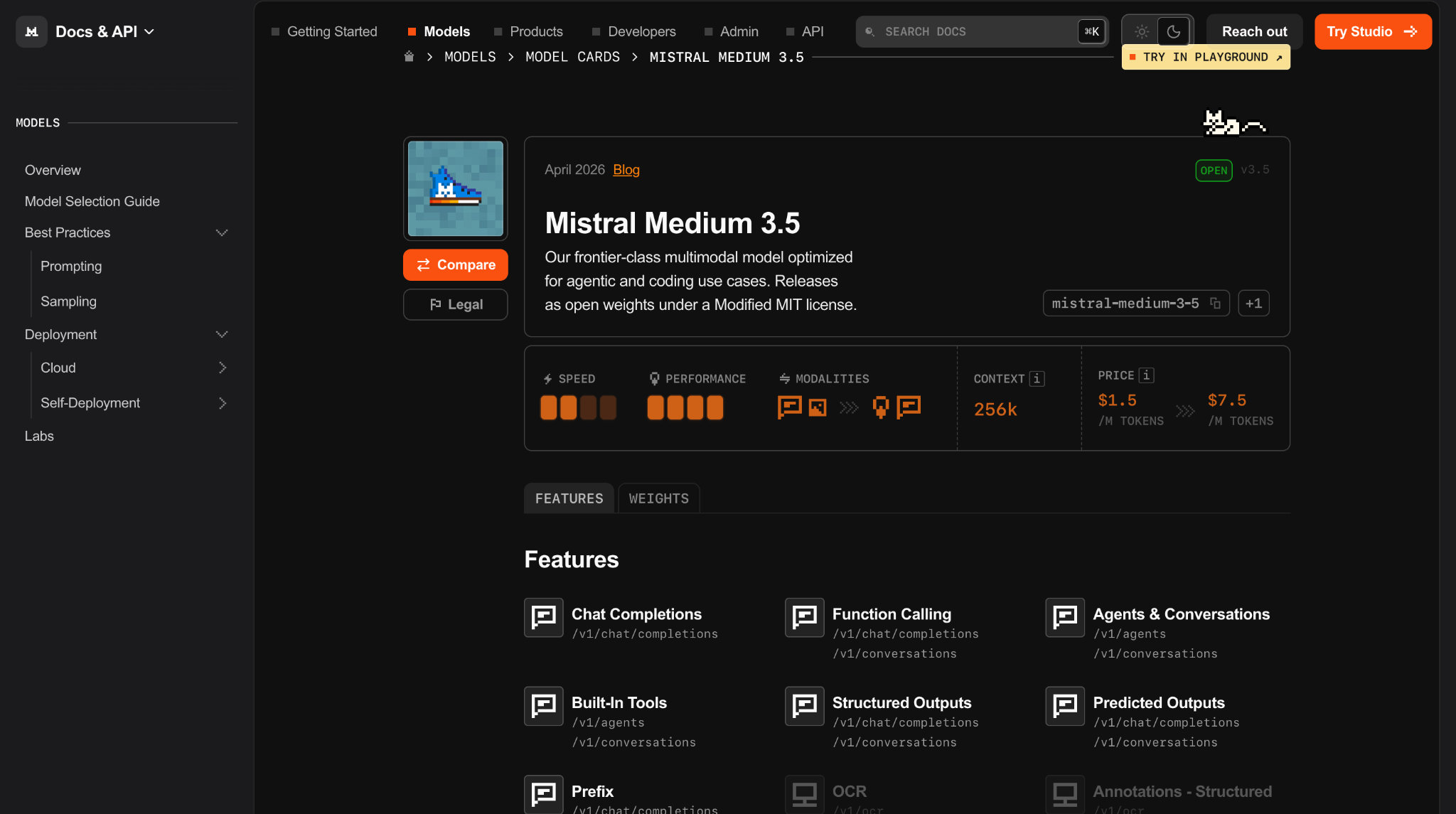 Mistral Medium 3.5