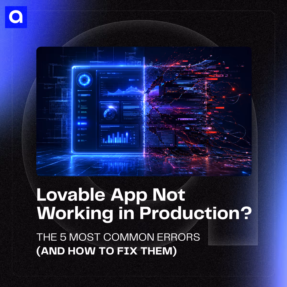 Lovable apps fail in production with missing env vars, broken auth, and CORS errors. Learn why preview ≠ production and how to fix vibe coding deployment issues.