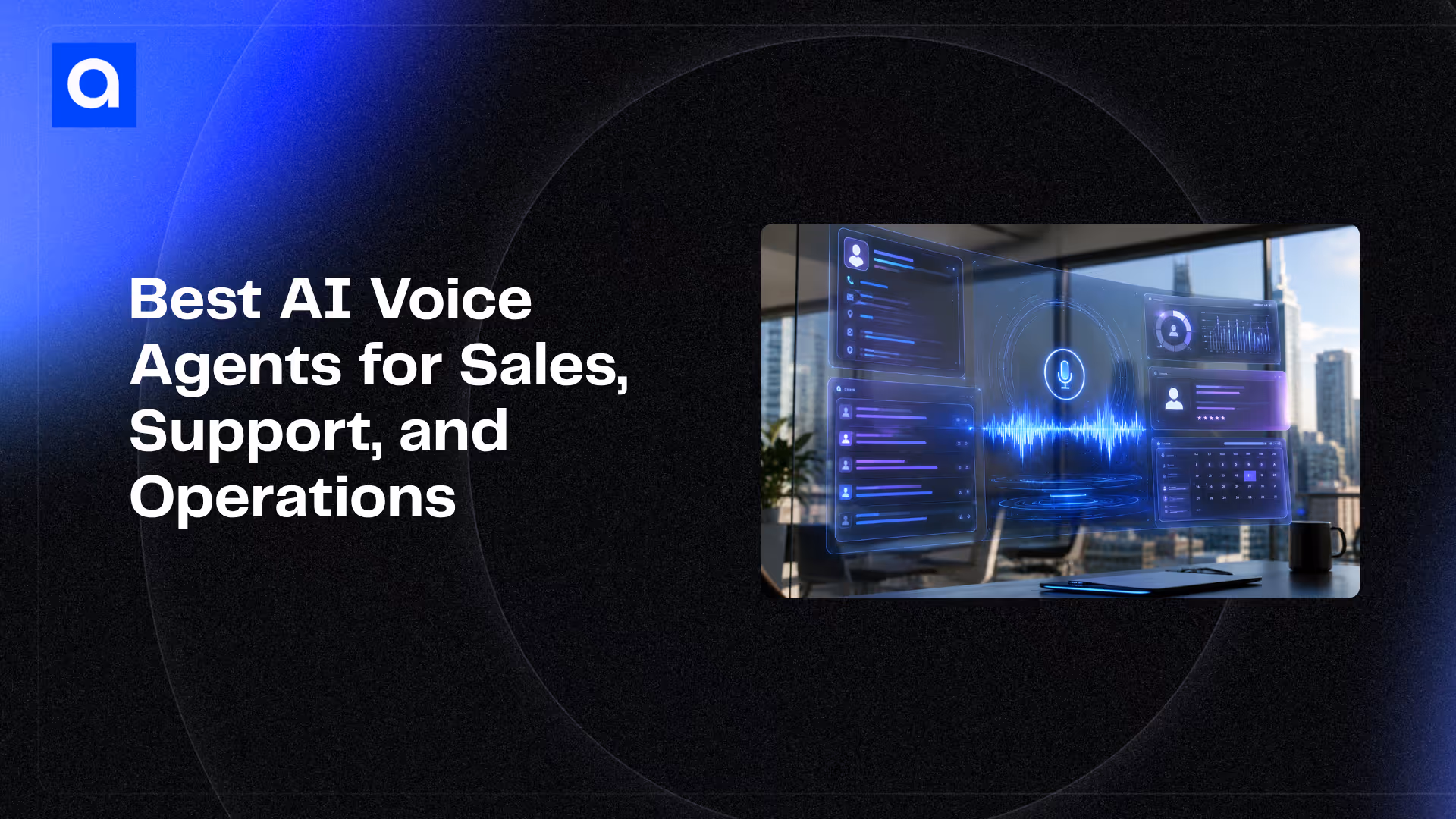 ai voice agents for sales, support and operations