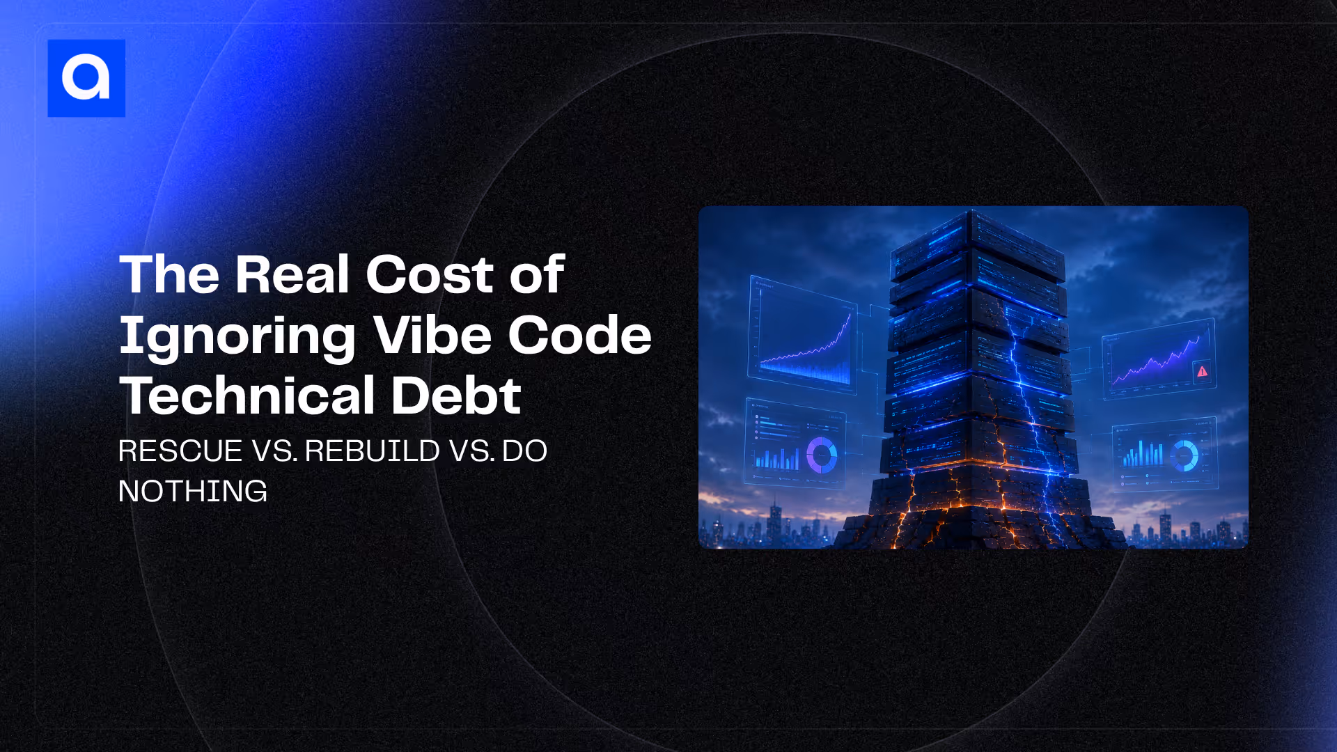 Is your AI-built MVP cheaper to rescue, rebuild, or leave alone? This breakdown shows why doing nothing can become the most expensive path.