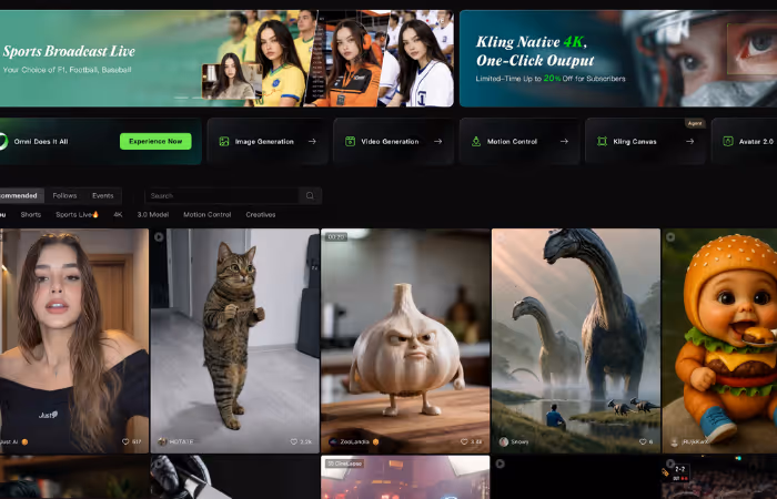 Kling AI video generator