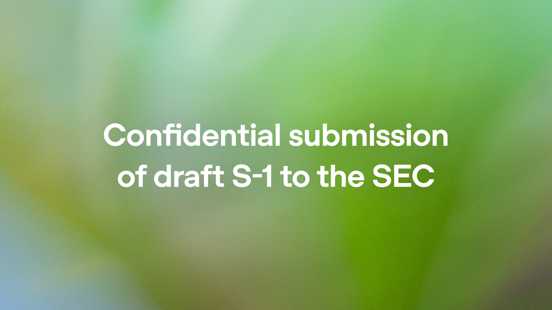 OpenAI confirms confidential S-1