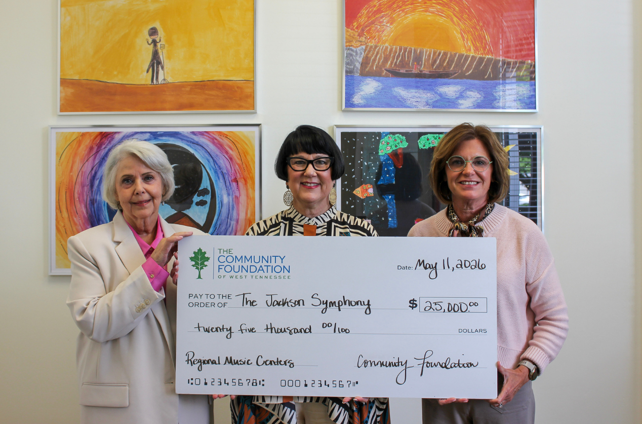 The Jackson Symphony Check Presentation