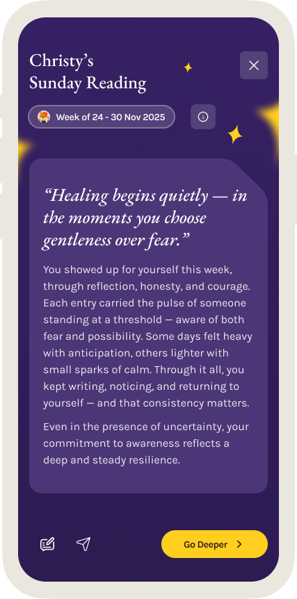 Abstract graphic. Squatting person holding umbrella under rain