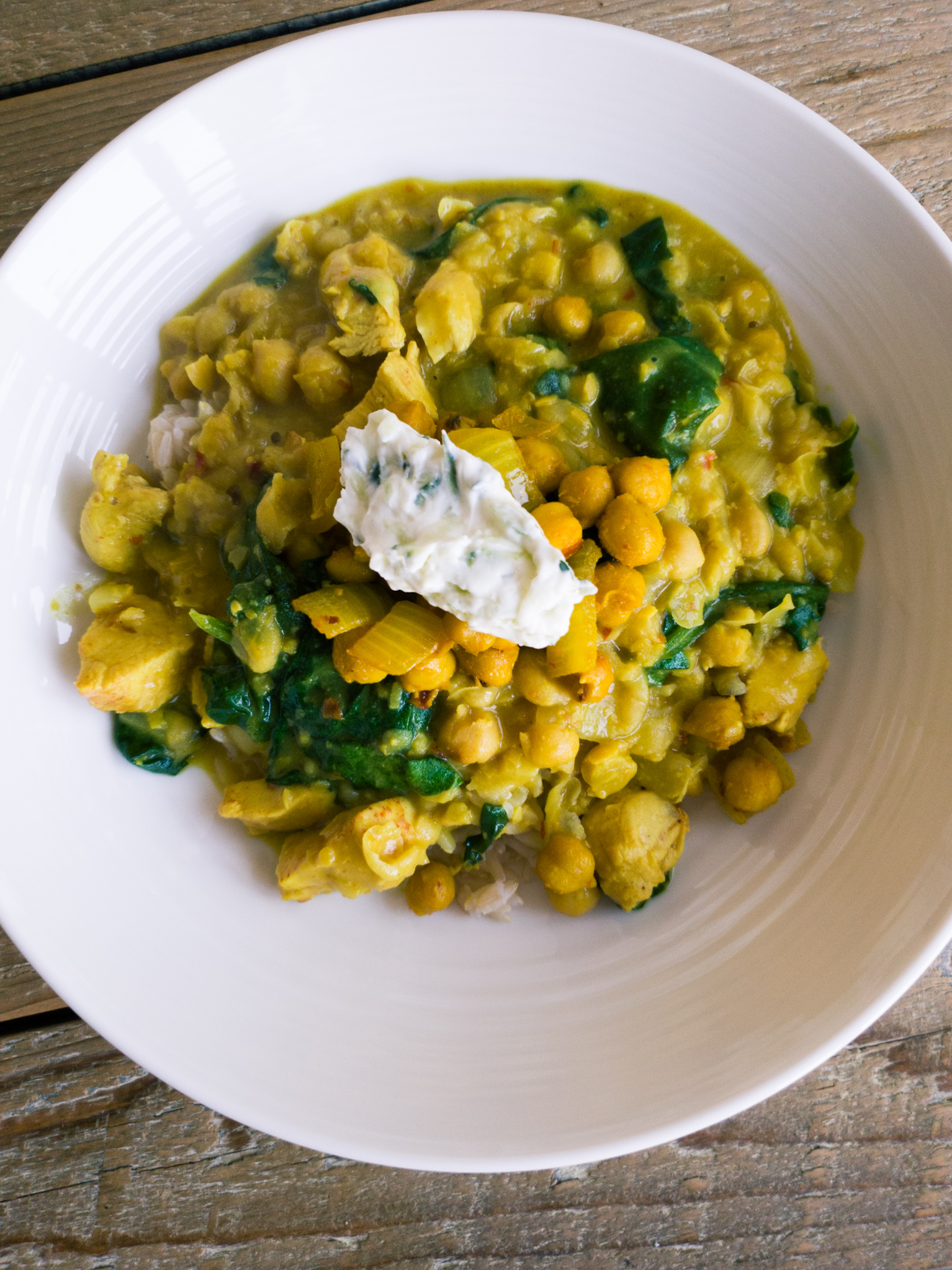 Spiced Chicken and Chickpea Stew