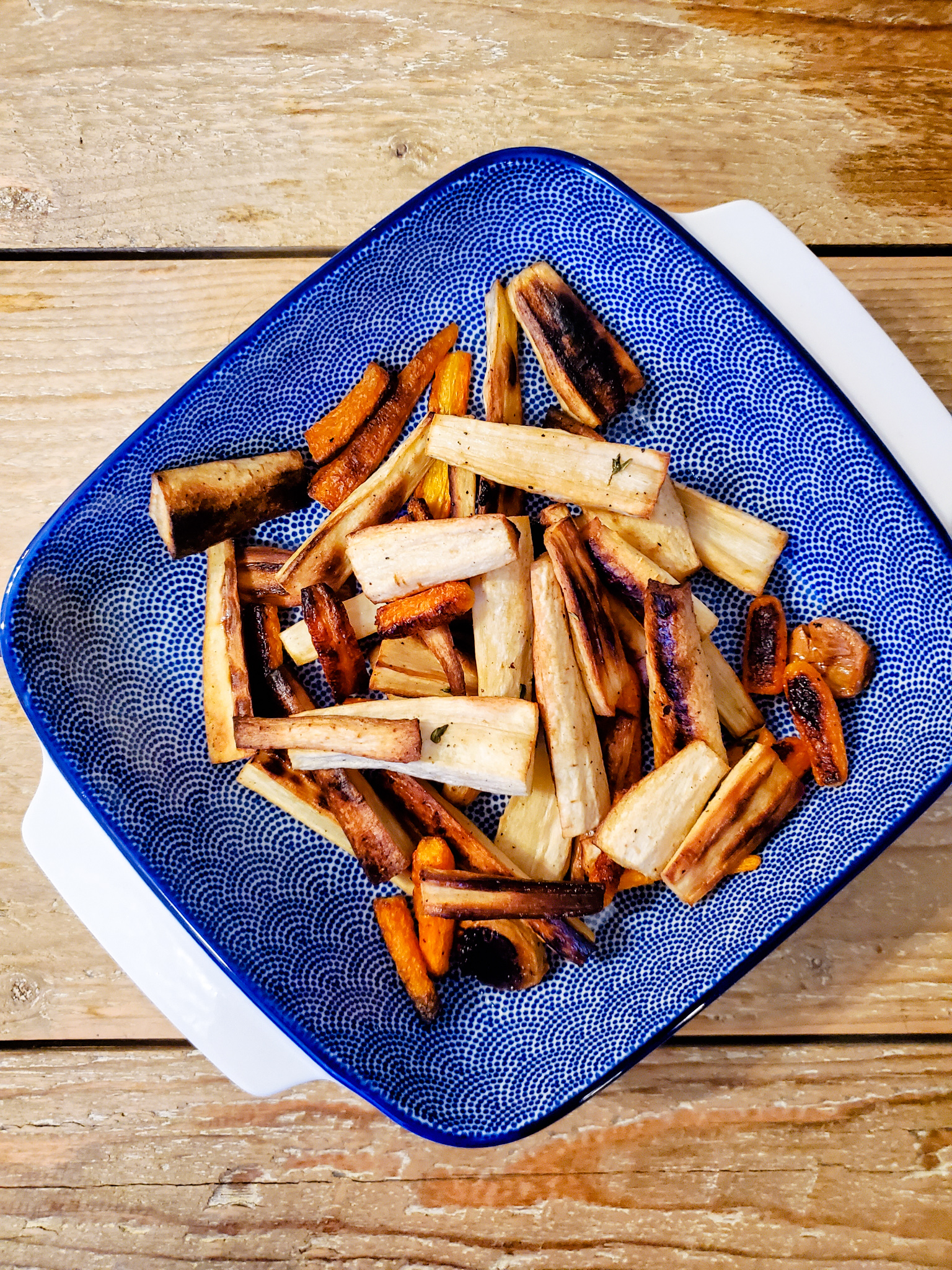 Roasted Parsnips and Carrots
