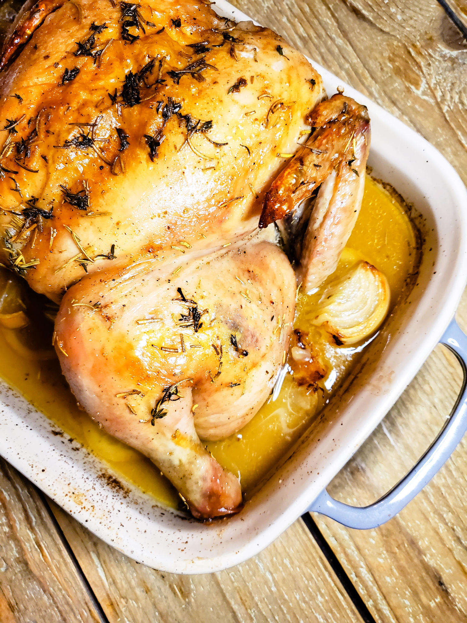 Lemon and Herb Butterflied Chicken