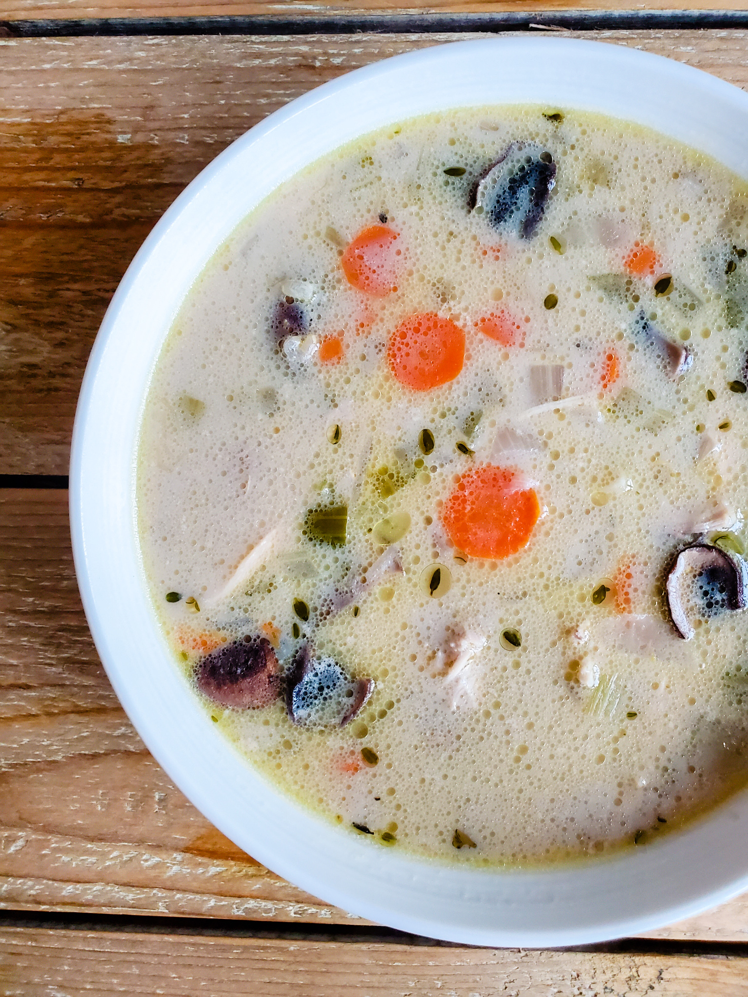 Turkey and Wild Rice Soup