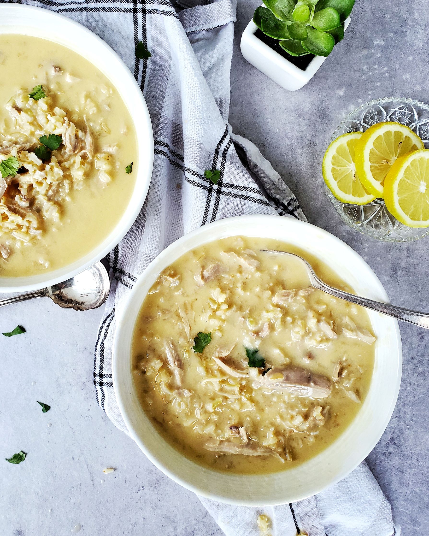 Greek Chicken Soup (Avgolemono)