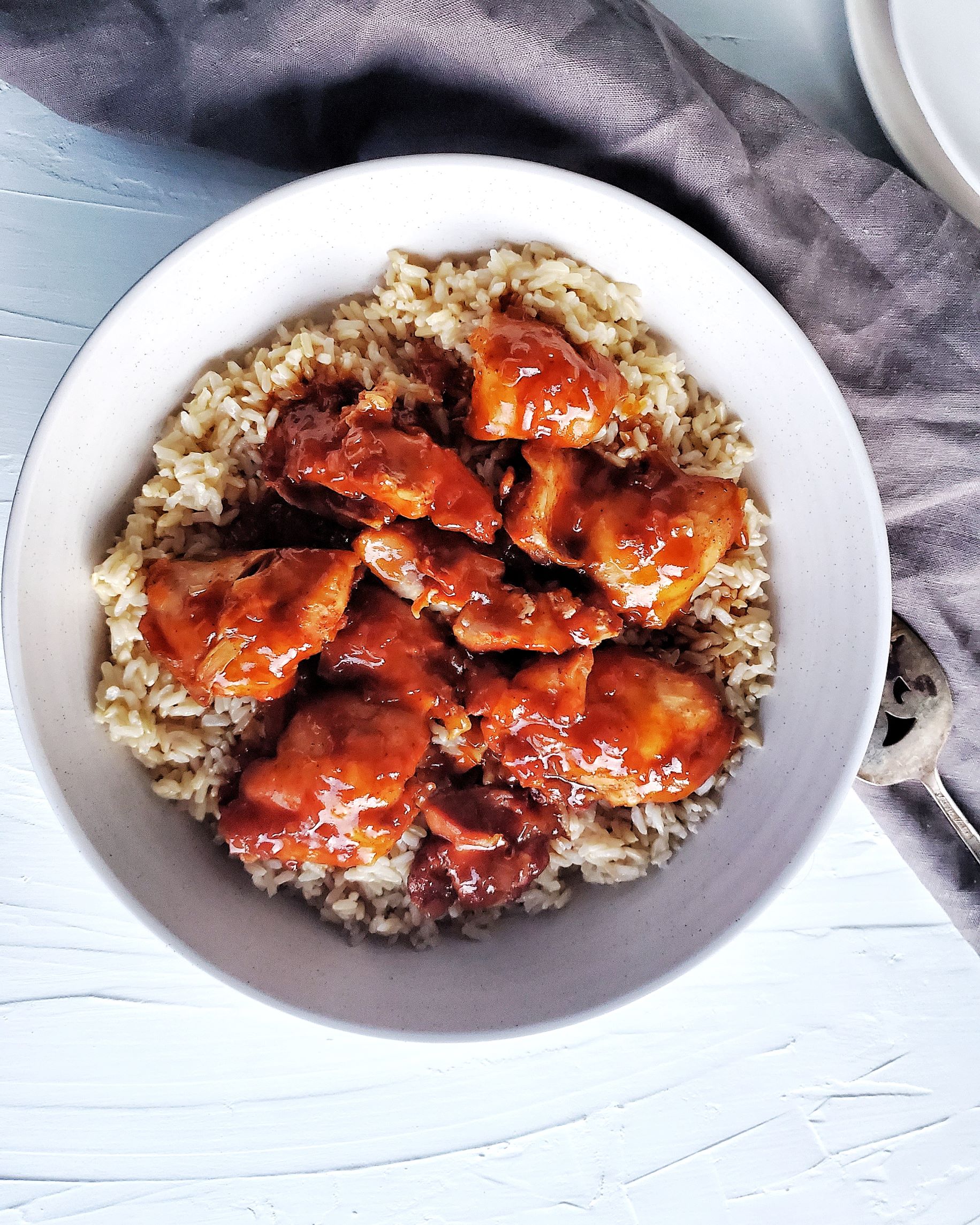 Easy Instant Pot Honey Bourbon Chicken