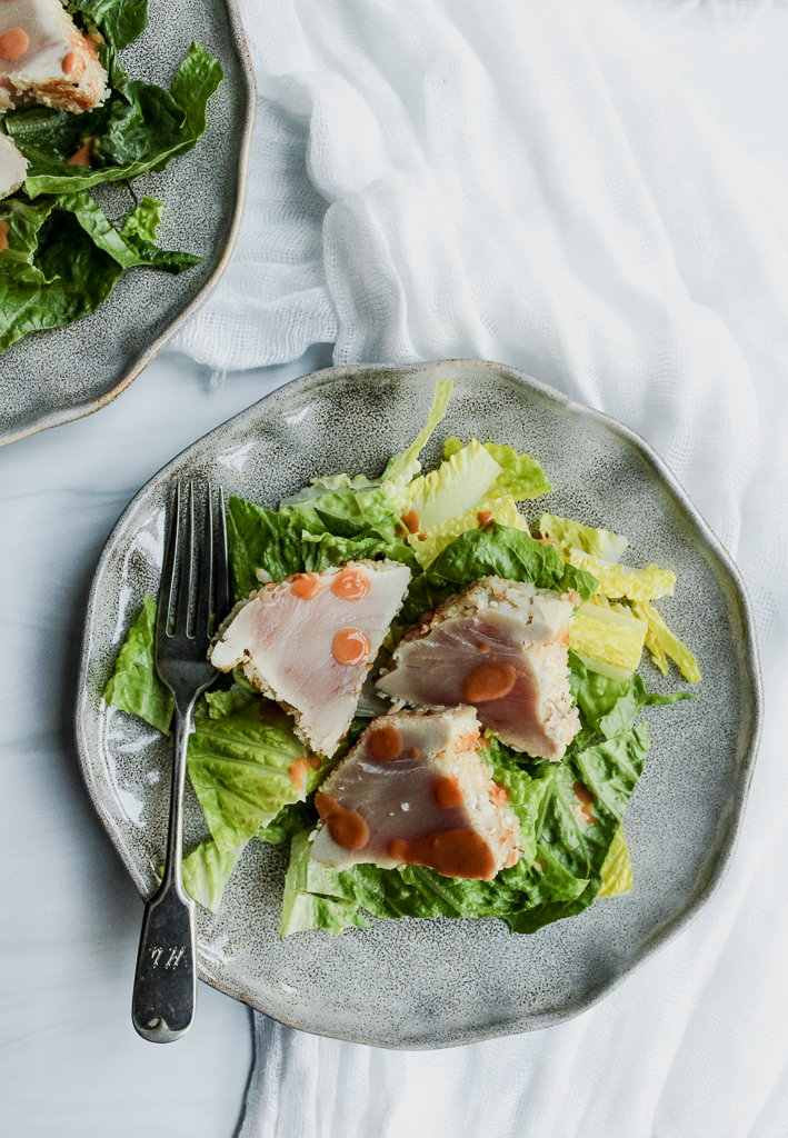 Seared Ahi Tuna with Sesame Soy Sauce