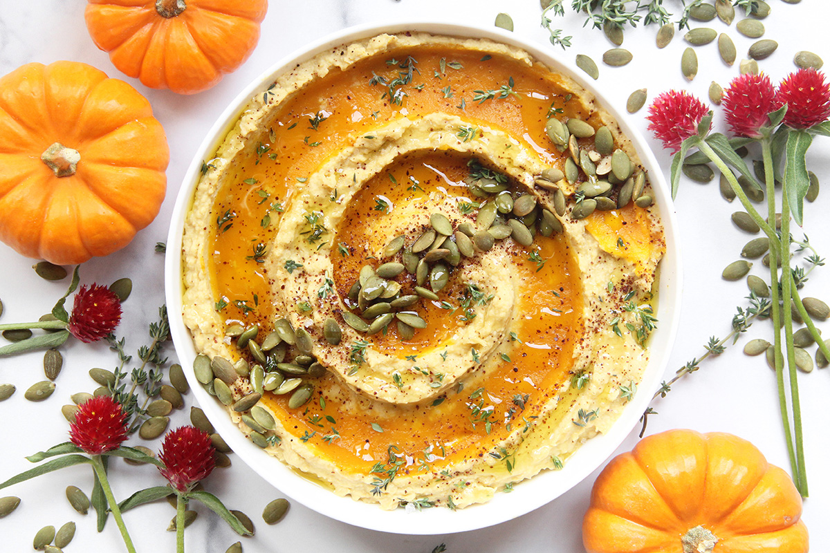 Savory Pumpkin Hummus