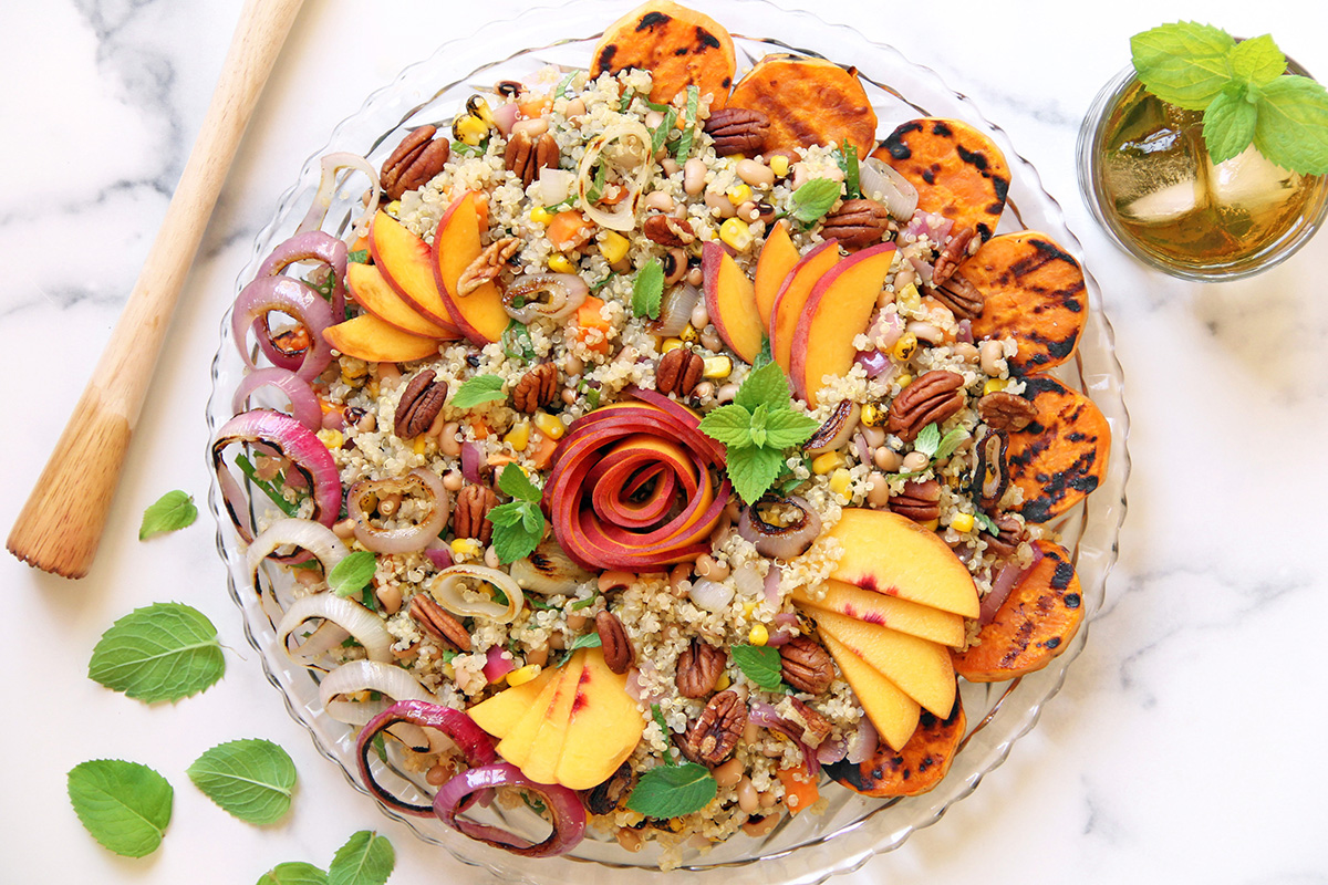 Mint Julep Quinoa Salad