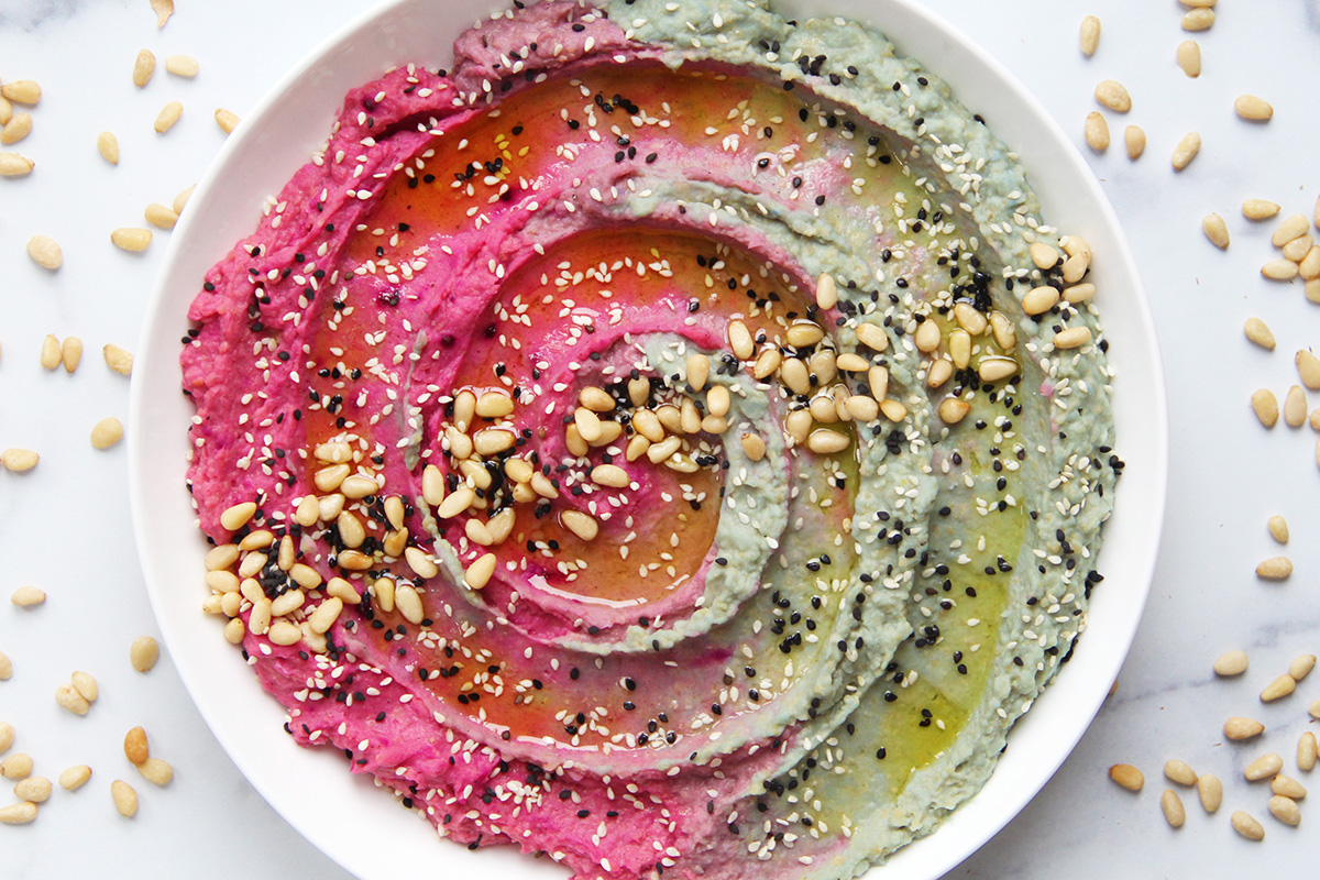Unicorn Hummus