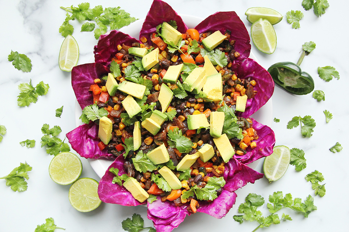 Nacho Cabbage (No-Chip Cabbage Nachos)