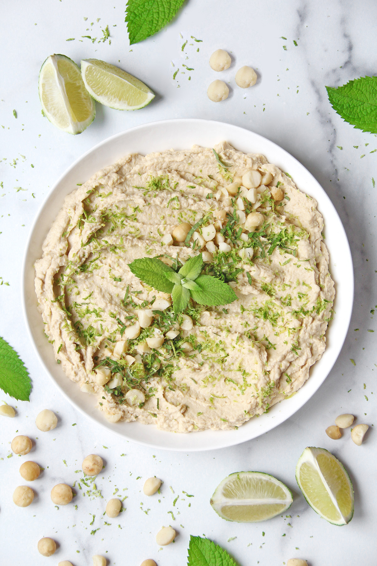 Tropical Coconut Lime Hummus
