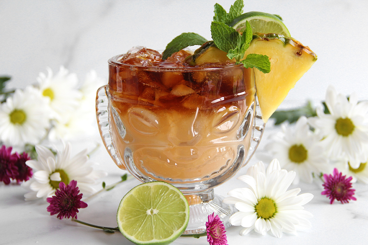 Planter's Punch (a Rum Tiki Cocktail)