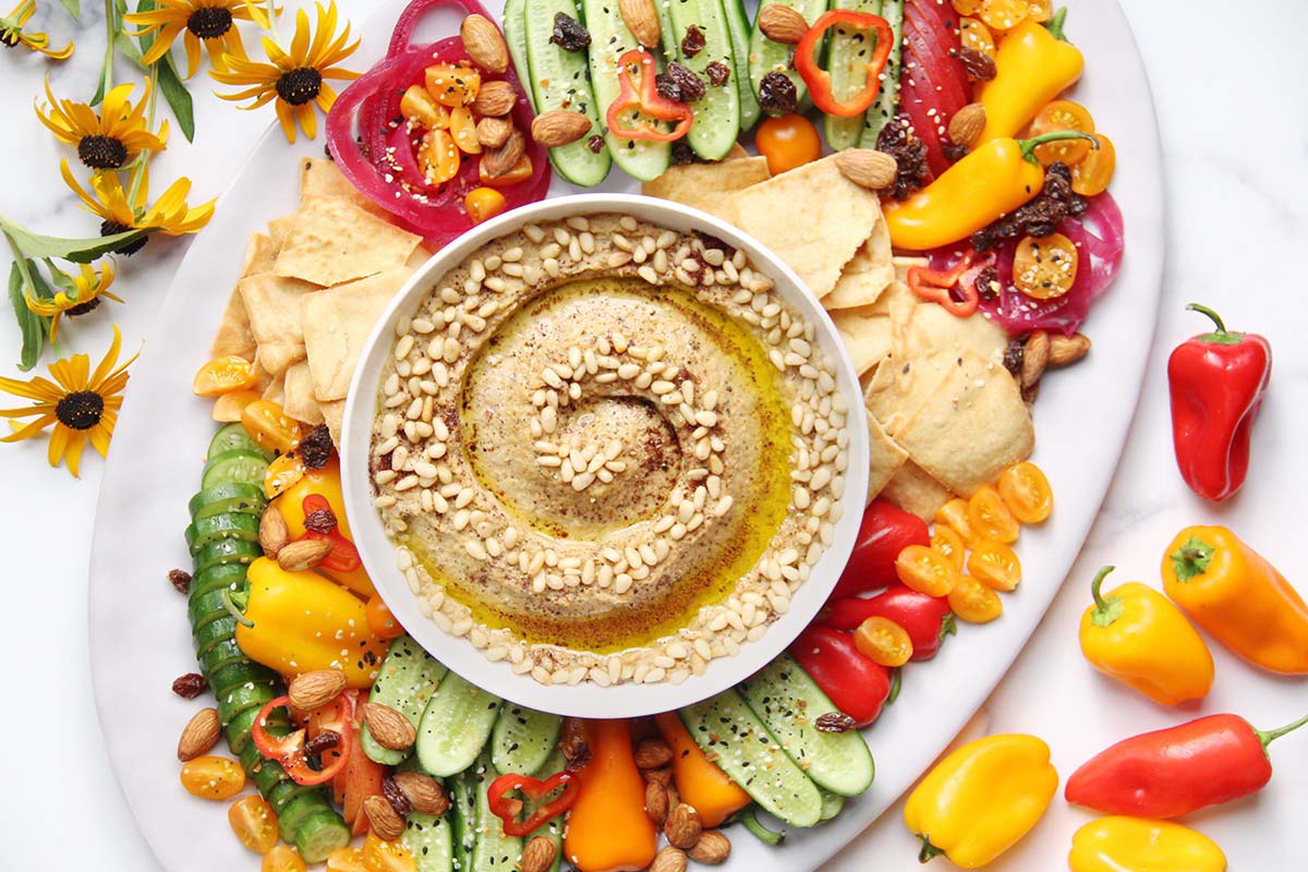 Babagahummus (a Baba Ganoush Hummus Hybrid)