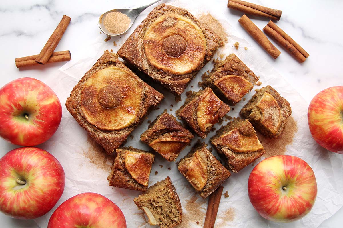 Apple Cider Donut Blender Cake (Dairy-Free and Gluten-Free)