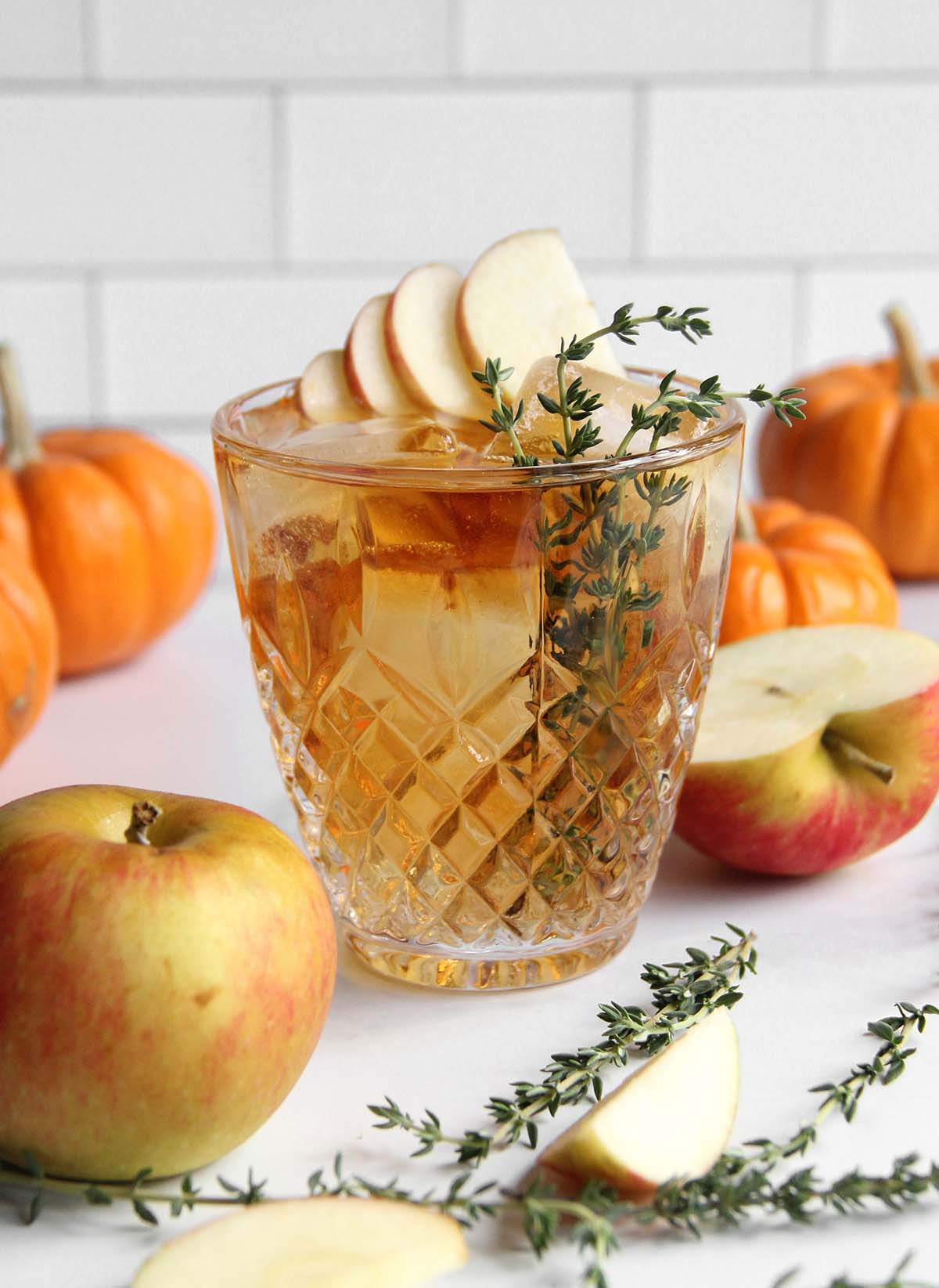 Apple Thyme Old Fashioned