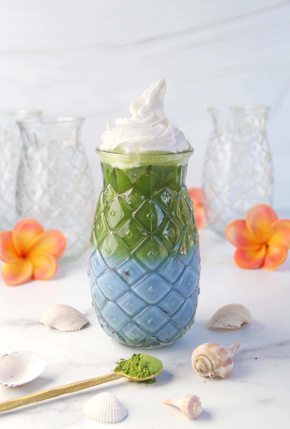 Tropical Ocean (Blue Coconut) Matcha Latte