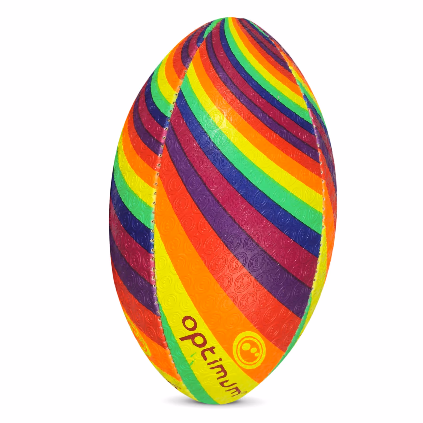 Rainbow Twister Rugby Ball 