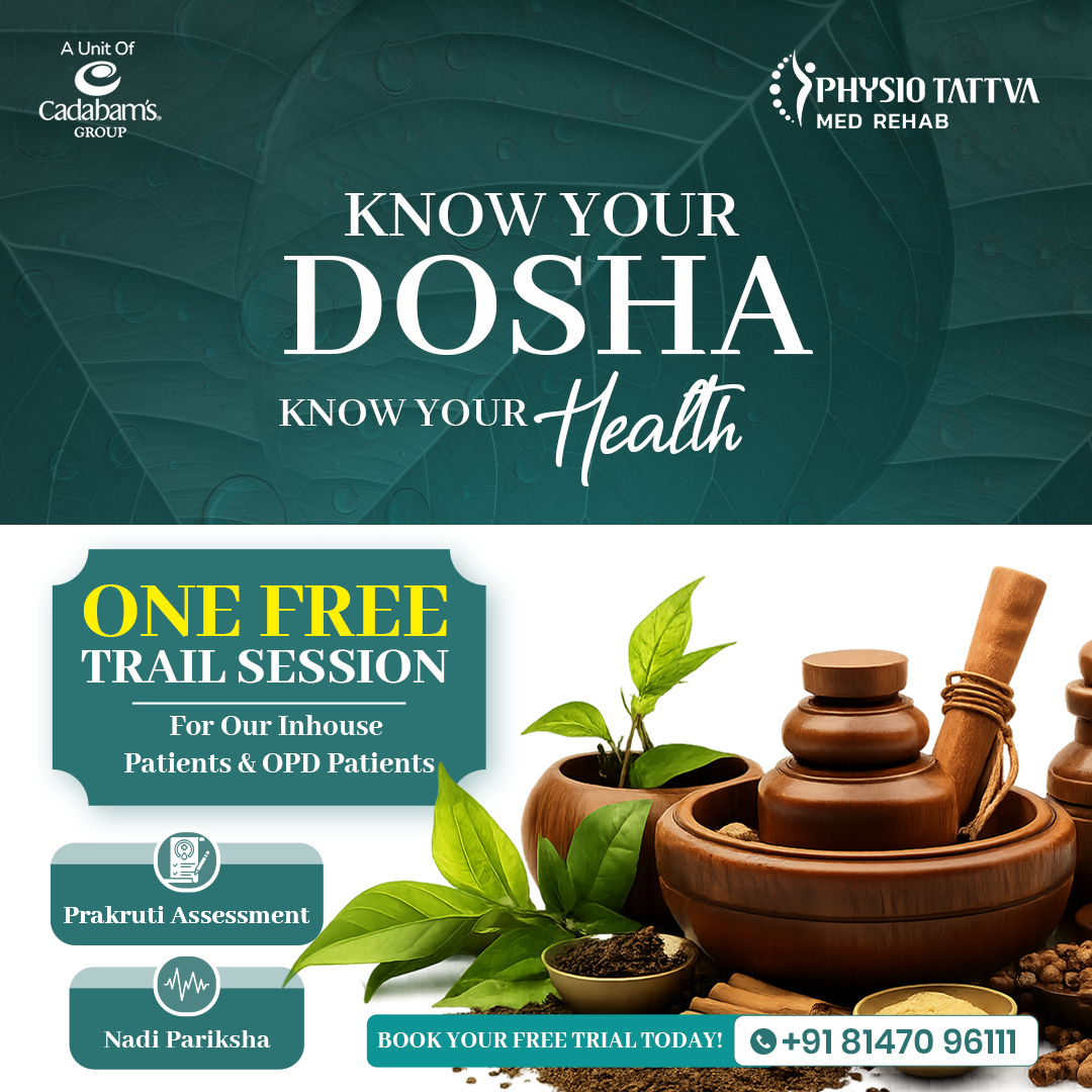 Ayurveda Treatment and Dosha Asessment at Physiotattva