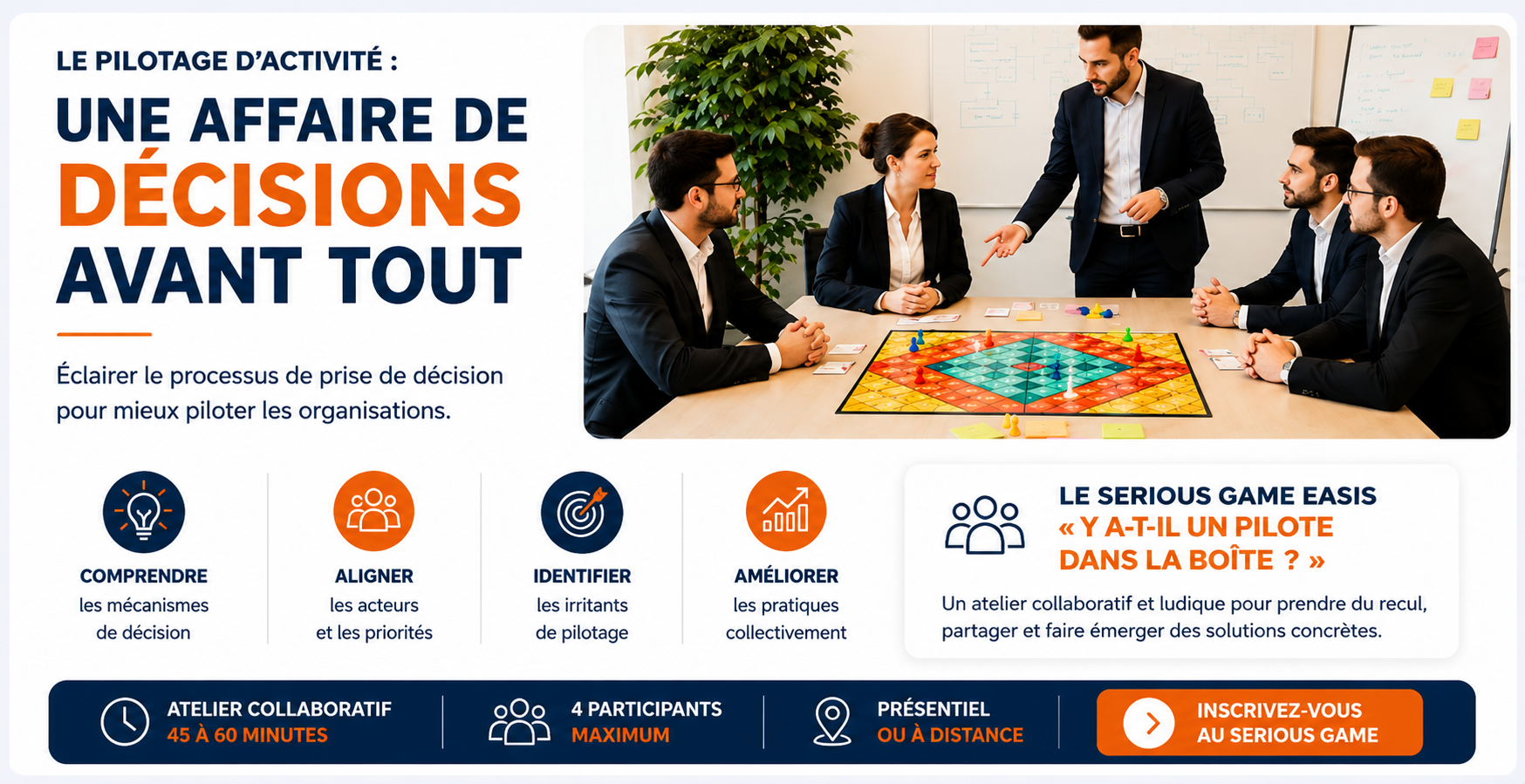 Serious Game et pilotage d’activité : un levier de transformation
