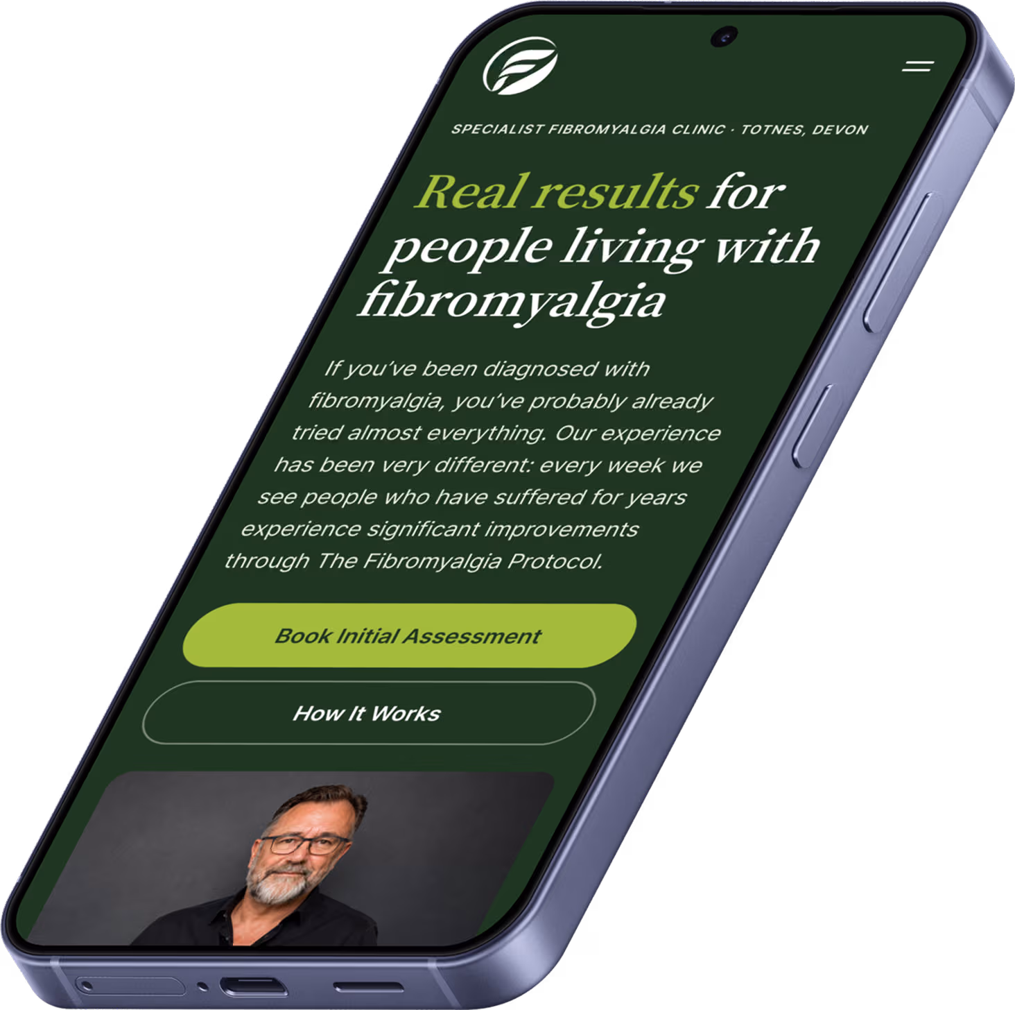 Investor application form screenshot
