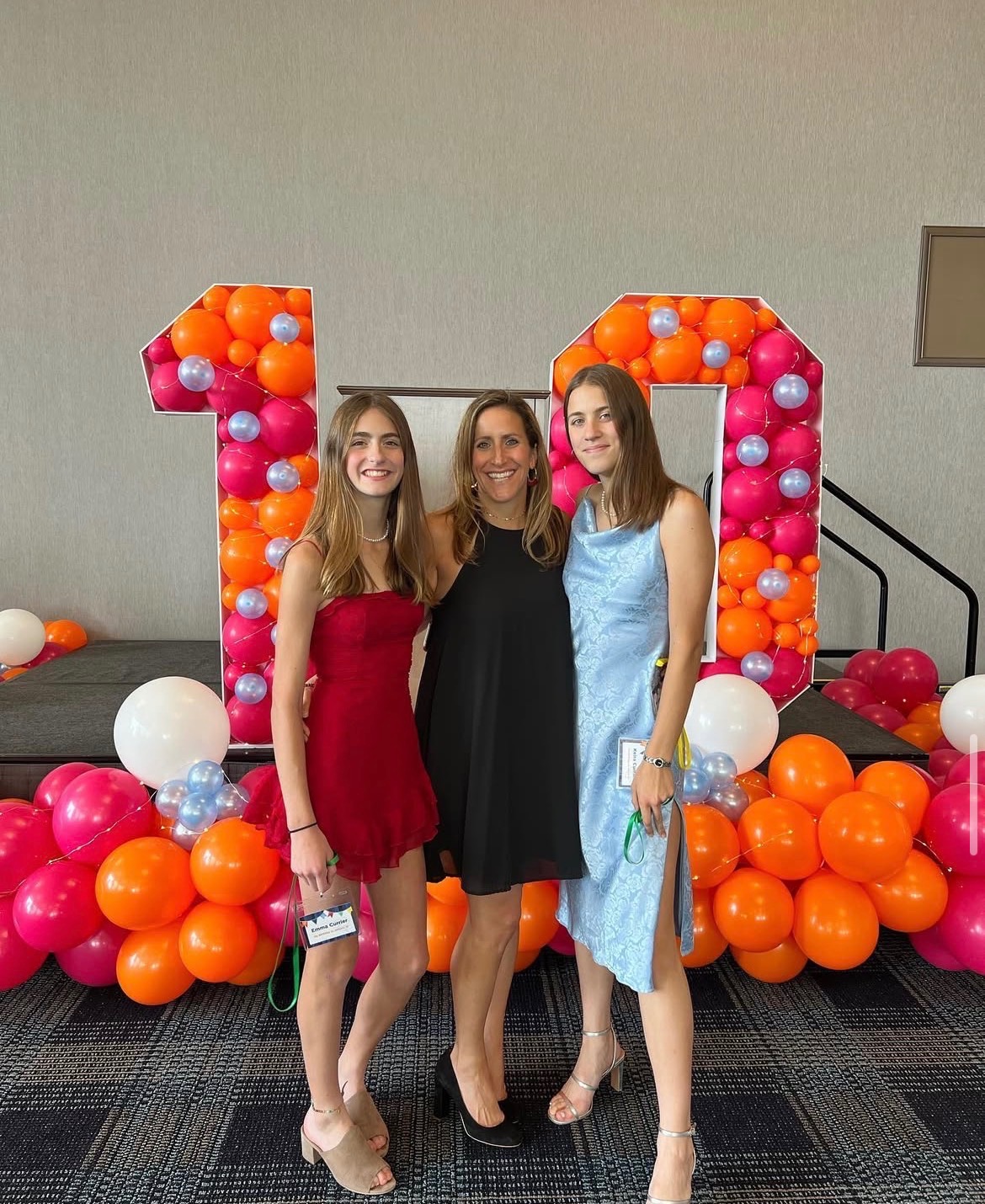 Suzanne Currier at a Beverly's Birthdays event