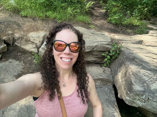 Professional writer and editor Bridget Houlihan hitting the trails to unplug