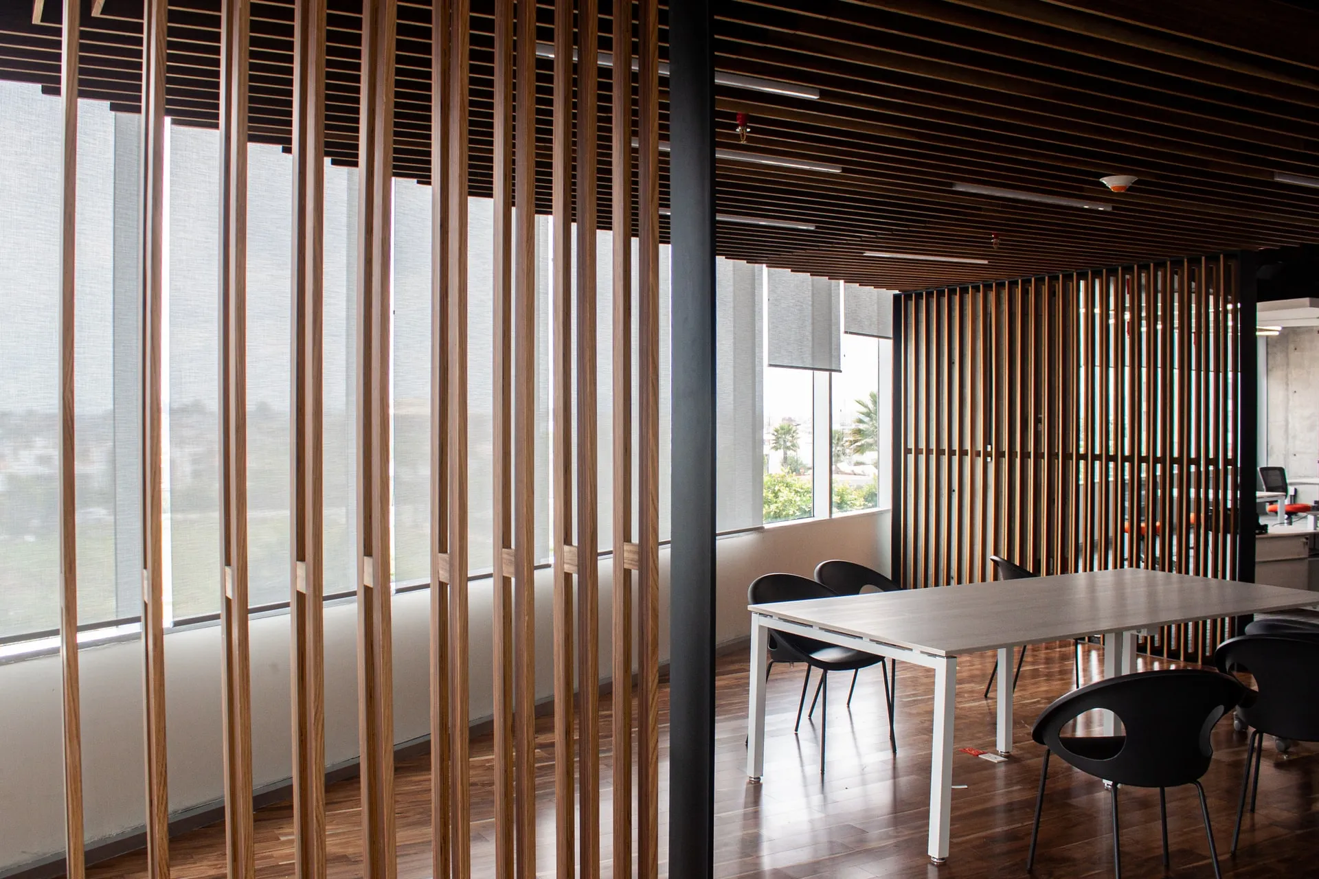 open concept office space