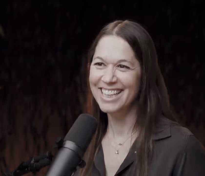 Dr. Rachel Zoffness on a podcast
