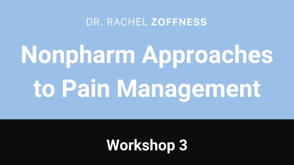 Nonpharm Approaches to Pain Management Course