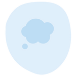 thinking cloud emoji