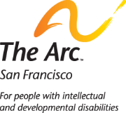 Logo of The Arc San Francisco, an organization for people with intellectual and developmental disabilities.