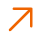 Orange arrow pointing diagonally upward to the right on white background.