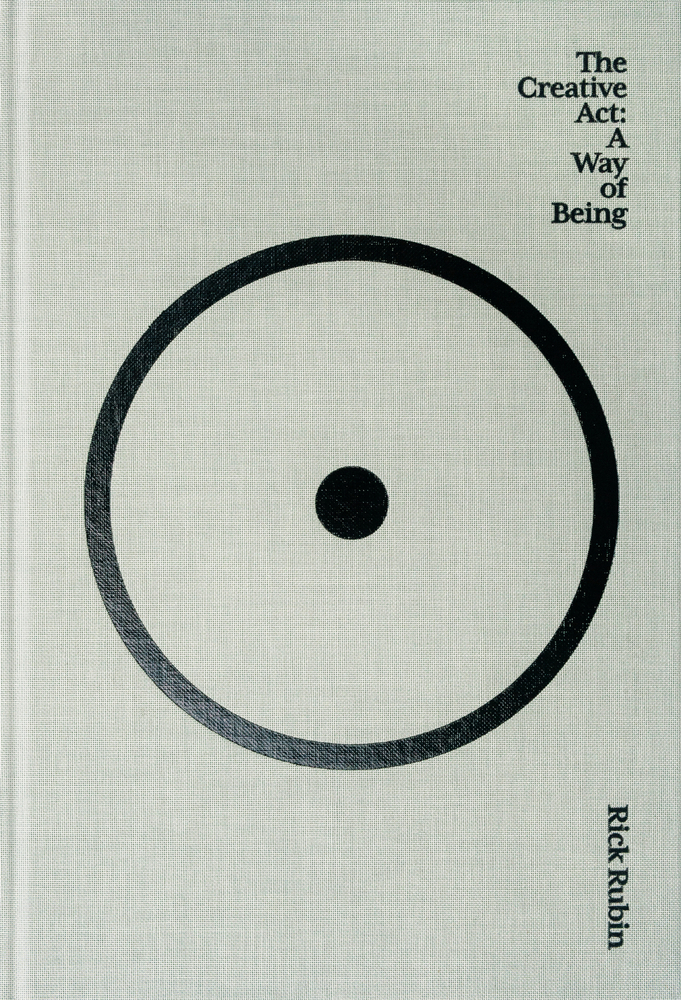"THE CREATIVE ACT" - book cover