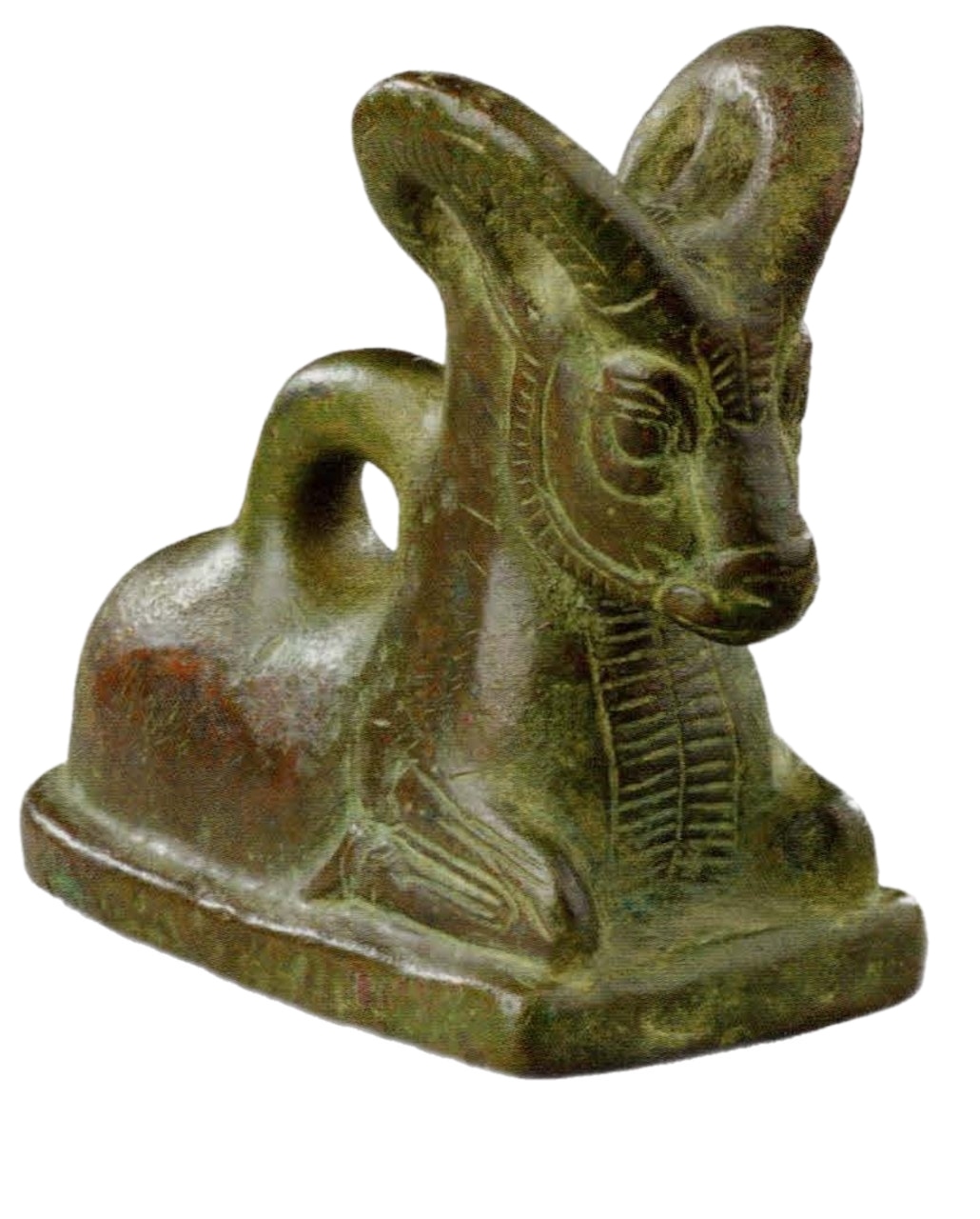 Ancient Persian ram relic