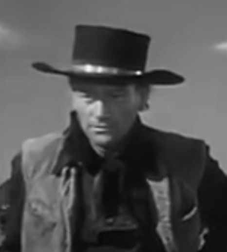 JOHN WAYNE IN THE FILM  RED RIVER