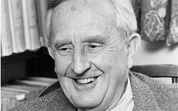 British author JRR Tolkien