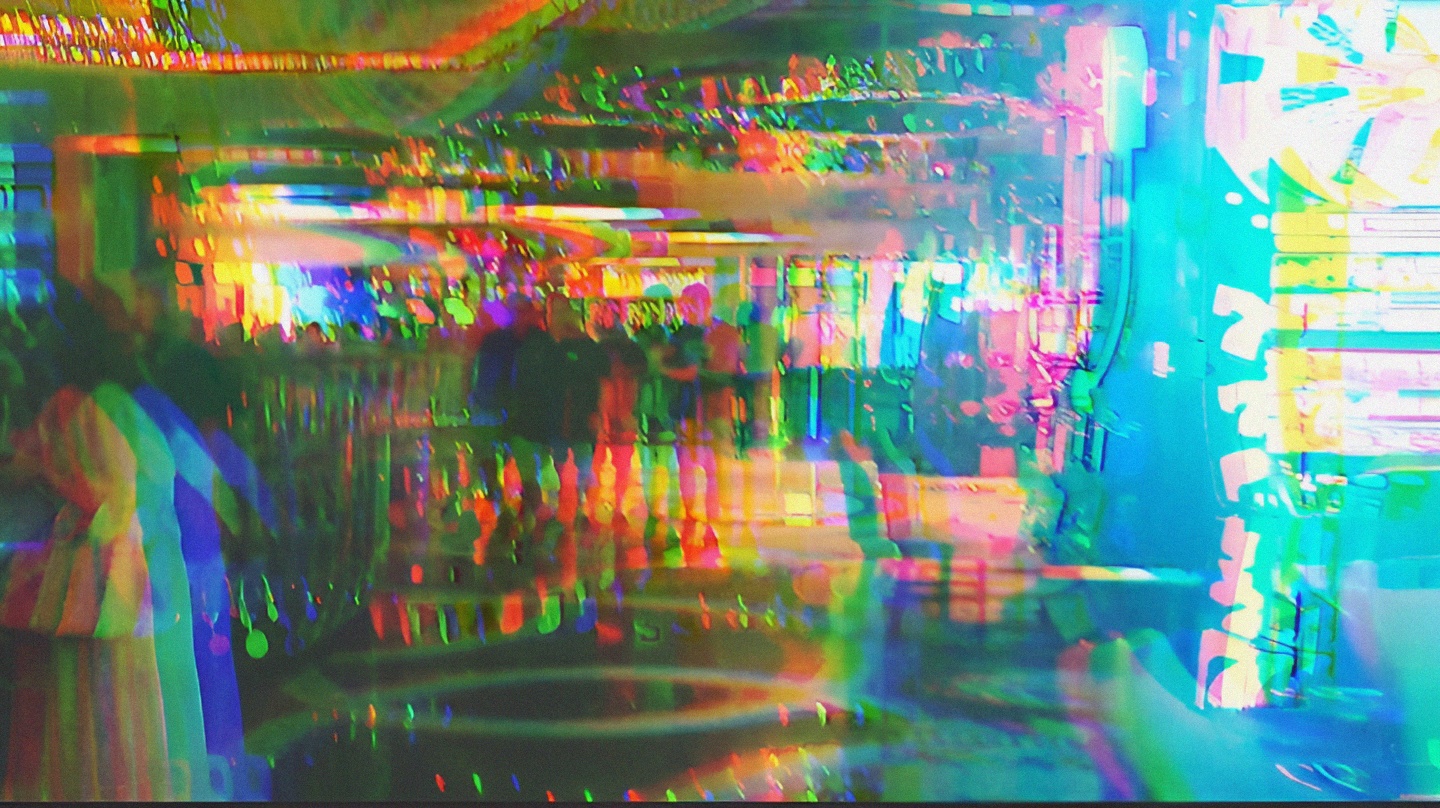 Abstract photo of the inside of a Las Vegas casino.