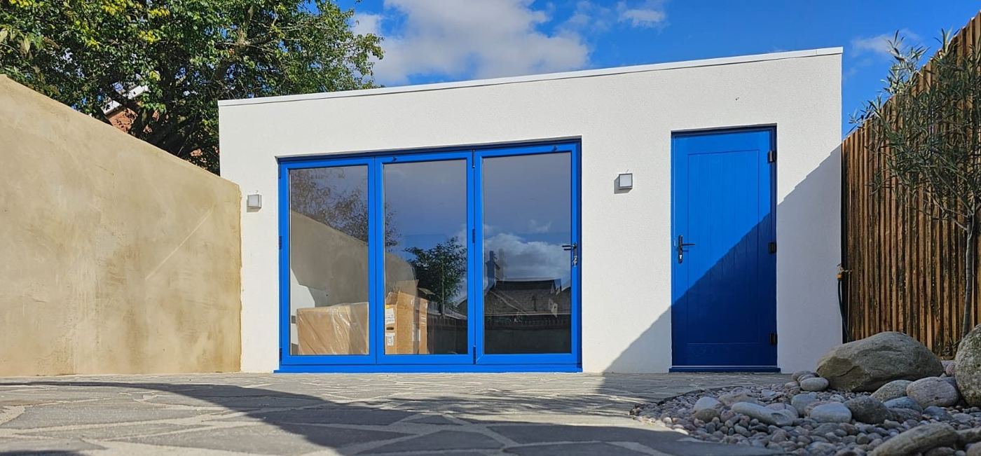 A separate Vita Modular garden annexe with its own private entrance