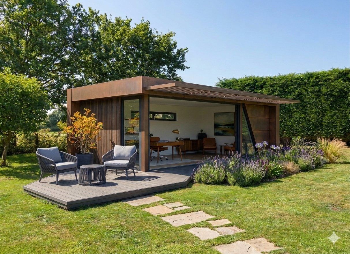 Bespoke insulated garden room by Vita Modular