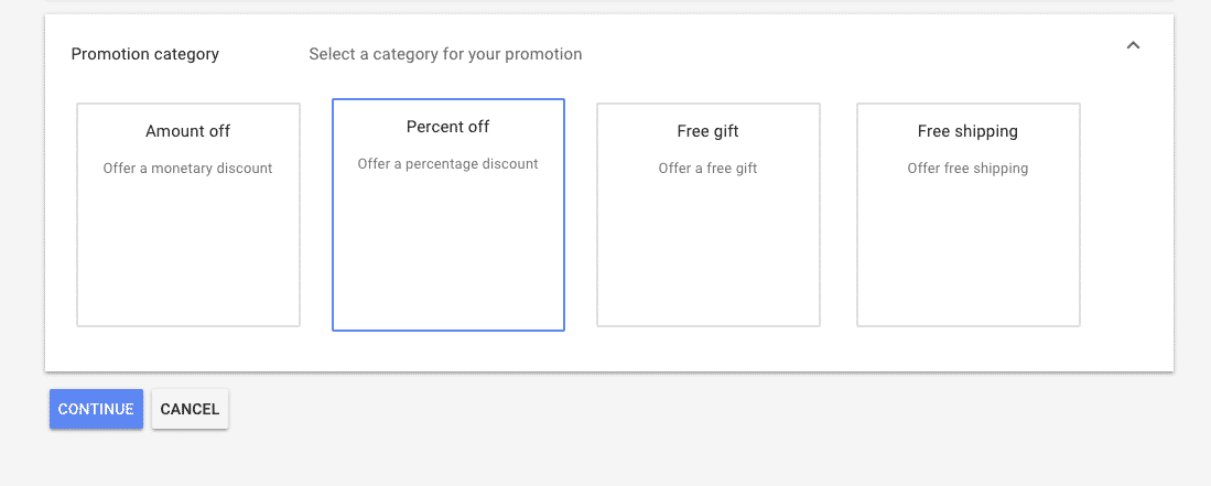 new google shopping promotions tool