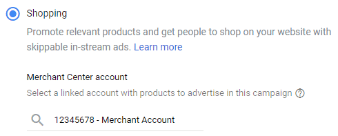 trueview for google shopping campaigns walkthrough