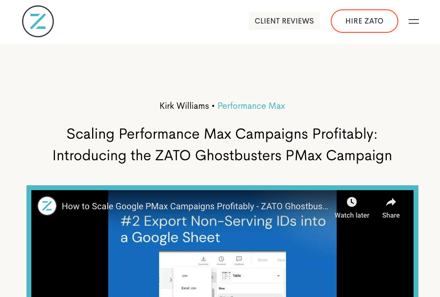 pmax segmentation by ghost or zombie products how to